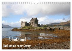 Schottland - Das Land mit rauem Charme (Wandkalender 2025 DIN A4 quer), CALVENDO Monatskalender