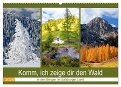 Komm, ich zeige dir den Wald (Wandkalender 2025 DIN A2 quer), CALVENDO Monatskalender