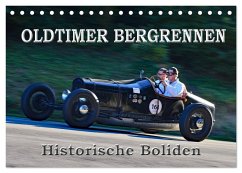 OLDTIMER BERGRENNEN - Historische Boliden (Tischkalender 2025 DIN A5 quer), CALVENDO Monatskalender - Calvendo;Laue, Ingo