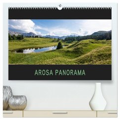 Arosa Panorama (hochwertiger Premium Wandkalender 2025 DIN A2 quer), Kunstdruck in Hochglanz
