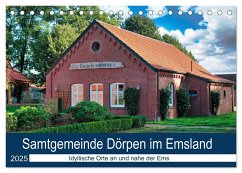 Samtgemeinde Dörpen im Emsland (Tischkalender 2025 DIN A5 quer), CALVENDO Monatskalender