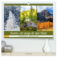 Komm, ich zeige dir den Wald (hochwertiger Premium Wandkalender 2025 DIN A2 quer), Kunstdruck in Hochglanz