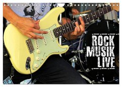 Rockmusik live (Wandkalender 2025 DIN A4 quer), CALVENDO Monatskalender - Calvendo;Bleicher, Renate