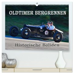 OLDTIMER BERGRENNEN - Historische Boliden (hochwertiger Premium Wandkalender 2025 DIN A2 quer), Kunstdruck in Hochglanz