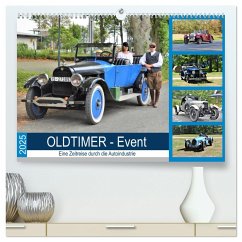 OLDTIMER-Event (hochwertiger Premium Wandkalender 2025 DIN A2 quer), Kunstdruck in Hochglanz