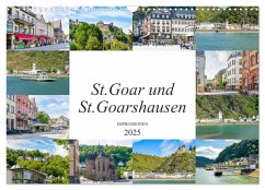 St. Goar und St. Goarshausen Impressionen (Wandkalender 2025 DIN A3 quer), CALVENDO Monatskalender