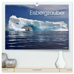 Eisbergzauber (hochwertiger Premium Wandkalender 2025 DIN A2 quer), Kunstdruck in Hochglanz - Calvendo;Photonette