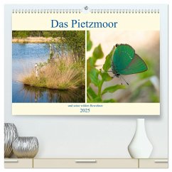 Das Pietzmoor und seine wilden Bewohner (hochwertiger Premium Wandkalender 2025 DIN A2 quer), Kunstdruck in Hochglanz