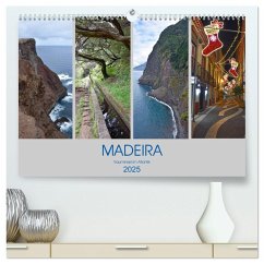 MADEIRA, Trauminsel im Atlantik (hochwertiger Premium Wandkalender 2025 DIN A2 quer), Kunstdruck in Hochglanz - Calvendo;Senff, Ulrich