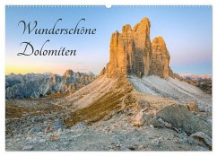 Wunderschöne Dolomiten (Wandkalender 2025 DIN A2 quer), CALVENDO Monatskalender - Calvendo;Valjak, Michael