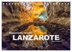 Kanarische Inseln - Lanzarote (Tischkalender 2025 DIN A5 quer), CALVENDO Monatskalender - Calvendo;Schickert, Peter