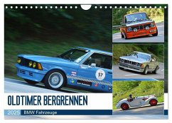 OLDTIMER BERGRENNEN - BMW Fahrzeuge (Wandkalender 2025 DIN A4 quer), CALVENDO Monatskalender - Calvendo;Laue, Ingo