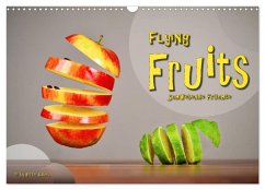 Flying Fruits - Schwebende Früchte (Wandkalender 2025 DIN A3 quer), CALVENDO Monatskalender