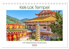 Kek-Lok Tempel mit farbenfrohen Eindrücken (Tischkalender 2025 DIN A5 quer), CALVENDO Monatskalender - Calvendo;Schwarze, Nina