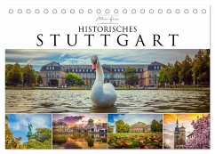 Historisches Stuttgart 2025 (Tischkalender 2025 DIN A5 quer), CALVENDO Monatskalender - Calvendo;Feix Photography, Marc