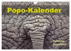 Popo-Kalender (Wandkalender 2025 DIN A4 quer), CALVENDO Monatskalender