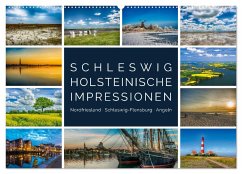 Schleswig-Holsteinische Impressionen (Wandkalender 2025 DIN A2 quer), CALVENDO Monatskalender