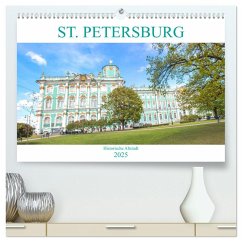 St. Petersburg - Historische Altstadt (hochwertiger Premium Wandkalender 2025 DIN A2 quer), Kunstdruck in Hochglanz