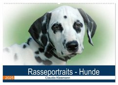 Rasseportraits - Hunde (Wandkalender 2025 DIN A2 quer), CALVENDO Monatskalender - Calvendo;Kleemann, Claudia