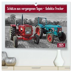 Schätze aus vergangenen Tagen - geliebte Trecker (hochwertiger Premium Wandkalender 2025 DIN A2 quer), Kunstdruck in Hochglanz - Calvendo;Kleemann, Claudia