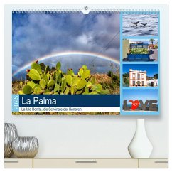 La Palma - La Isla Bonita, die Schönste der Kanaren (hochwertiger Premium Wandkalender 2025 DIN A2 quer), Kunstdruck in Hochglanz