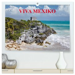 VIVA MEXIKO (hochwertiger Premium Wandkalender 2025 DIN A2 quer), Kunstdruck in Hochglanz