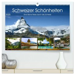 Schweizer Schönheiten (hochwertiger Premium Wandkalender 2025 DIN A2 quer), Kunstdruck in Hochglanz