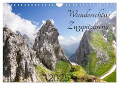 Wunderschöne Zugspitzarena (Wandkalender 2025 DIN A4 quer), CALVENDO Monatskalender