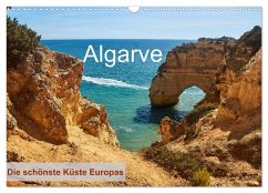 Algarve - Die schönste Küste Europas (Wandkalender 2025 DIN A3 quer), CALVENDO Monatskalender