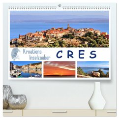 Kroatiens Inselzauber, Cres (hochwertiger Premium Wandkalender 2025 DIN A2 quer), Kunstdruck in Hochglanz