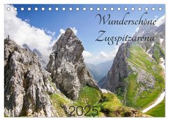 Wunderschöne Zugspitzarena (Tischkalender 2025 DIN A5 quer), CALVENDO Monatskalender