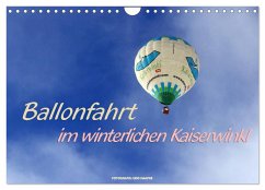 Ballonfahrt im winterlichen Kaiserwinkl (Wandkalender 2025 DIN A4 quer), CALVENDO Monatskalender - Calvendo;Haafke, Udo