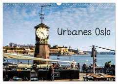 Urbanes Oslo (Wandkalender 2025 DIN A3 quer), CALVENDO Monatskalender