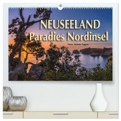 Neuseeland - Paradies Nordinsel (hochwertiger Premium Wandkalender 2025 DIN A2 quer), Kunstdruck in Hochglanz - Calvendo;Pappon, Stefanie