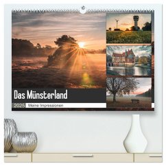 Das Münsterland - Meine Impressionen (hochwertiger Premium Wandkalender 2025 DIN A2 quer), Kunstdruck in Hochglanz - Calvendo;Peters, Steffen