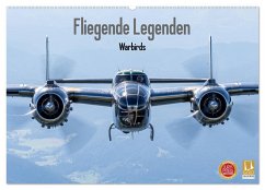 Fliegende Legenden - Warbirds (Wandkalender 2025 DIN A2 quer), CALVENDO Monatskalender - Calvendo;Engelke, Björn