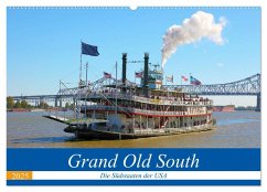 Grand Old South - Die Südstaaten der USA (Wandkalender 2025 DIN A2 quer), CALVENDO Monatskalender - Calvendo;Gro