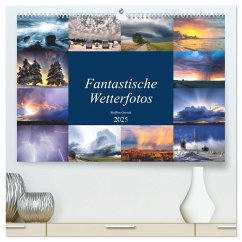Fantastische Wetterfotos (hochwertiger Premium Wandkalender 2025 DIN A2 quer), Kunstdruck in Hochglanz