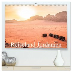 Reiseland Jordanien (hochwertiger Premium Wandkalender 2025 DIN A2 quer), Kunstdruck in Hochglanz