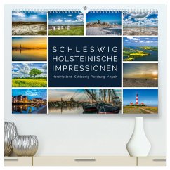 Schleswig-Holsteinische Impressionen (hochwertiger Premium Wandkalender 2025 DIN A2 quer), Kunstdruck in Hochglanz