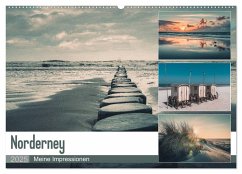 Mein Jahr auf Norderney (Wandkalender 2025 DIN A2 quer), CALVENDO Monatskalender - Calvendo;Peters, Steffen