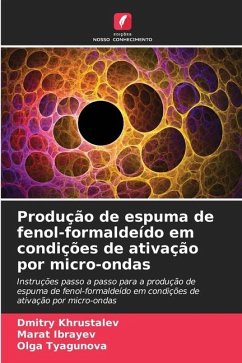 Produção de espuma de fenol-formaldeído em condições de ativação por micro-ondas - Khrustalev, Dmitry;Ibrayev, Marat;Tyagunova, Olga