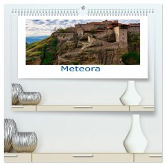 Meteora - Dem Himmel so nah (hochwertiger Premium Wandkalender 2025 DIN A2 quer), Kunstdruck in Hochglanz