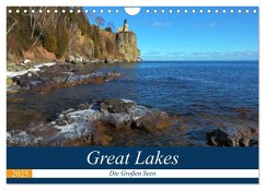 Great Lakes - Die großen Seen (Wandkalender 2025 DIN A4 quer), CALVENDO Monatskalender - Calvendo;Gro