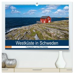 Westküste in Schweden (hochwertiger Premium Wandkalender 2025 DIN A2 quer), Kunstdruck in Hochglanz - Calvendo;Ködder, Rico