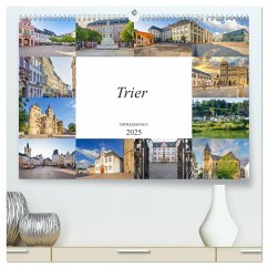 Trier Impressionen (hochwertiger Premium Wandkalender 2025 DIN A2 quer), Kunstdruck in Hochglanz