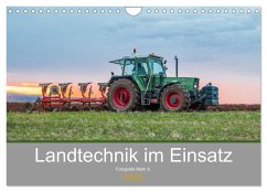 Landtechnik im Einsatz (Wandkalender 2025 DIN A4 quer), CALVENDO Monatskalender