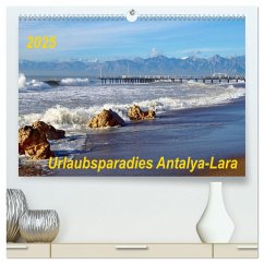 Urlaubsparadies Antalya-Lara (hochwertiger Premium Wandkalender 2025 DIN A2 quer), Kunstdruck in Hochglanz - Calvendo;Seidel, Thilo