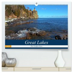 Great Lakes - Die großen Seen (hochwertiger Premium Wandkalender 2025 DIN A2 quer), Kunstdruck in Hochglanz