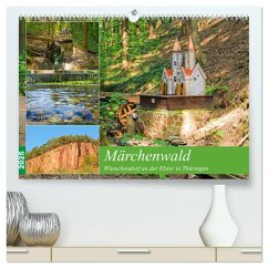 Märchenwald Wünschendorf an der Elster in Thürigen (hochwertiger Premium Wandkalender 2025 DIN A2 quer), Kunstdruck in Hochglanz